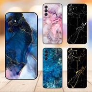 Samsung A34 5G phone case with black Marble border