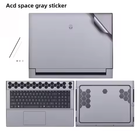 For 14inch Alienware x14 R1 R2 Laptop skin protective film Easy-cut computer stickers Shell protecti