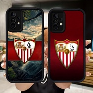 Q103 Sevilla-FC soft Casing for Samsung A34 A55 A54 A36 A15 A35 S25 Ultra A16 A24 A05S A25 A56 A04s 
