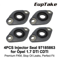 4PCS Rocker Cover Injector Seal 97185863 for Opel Astra G H Corsa C Combo Meriva A 1.7 DTI CDTI Dies