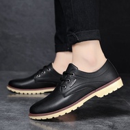 👨‍🍳👨‍🍳ใหม่รองเท้าหนังผู้ชายคลาสสิกรองเท้าทำงานผู้ชายทุกคนชอบพวกเขา รองเท้าคัชชูหนัง สีดำ แบบผูกเชือก รองเท้าทางการ รองเท้าทำงาน