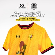 WARRIX NSFC Away Jersey Football Shirt 25/26 Negeri Sembilan Football Club Malaysia (Player Grade)