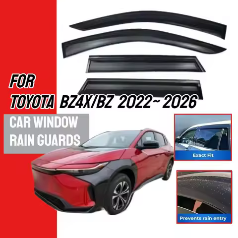 Car Window Rain Guards For Toyota BZ4X for bZ4X/bz 2022~2025 Car Window Rain Cover Car Windows Visor