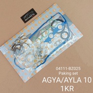 Full Set Packing Set Engine Agya 10 1000cc / Ayla 10 1000cc 1KR 2012-UP