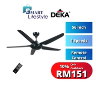 Deka Designer Ceiling Fan K9 With Remote Control - 5 Blades
