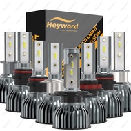 New car LED headlights H7 H1 H3 H4 H11 9005 9012 high-brightness spotlight 3000k 4300k 6000k 8000k f