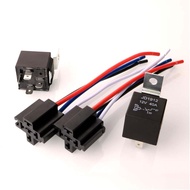 Waterproof Automotive Relay JD1912 12V 40A 4 Pin Car Relay With Black Red Copper Terminal Auto Relay