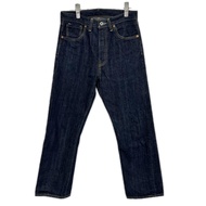Levi's 【LVC】44501-0088 1944 二戰 S501XX 靛藍色二戰復刻版紅色赤耳紐扣門襟直筒牛仔褲 W30L34【二手】