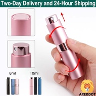 [SG] 8ML Perfume Bottle High-end Rotating Glass Perfume Bottle Travel Bottles