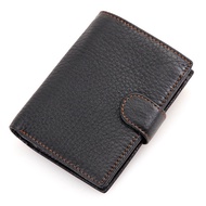 Slim Wallet RFID Blocking Trifold Holder Mens Leather Genuine