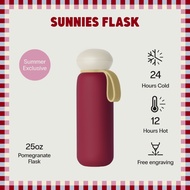 Sunnies Flask 25oz Summer Ready-made Flasks (Insulated Water Tumbler for Hot and Cold)