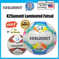 K2SUMMIT FUTSAL BALL INDOOR TOURNAMENT BOLA PERLAWANAN BOLA FUTSAL