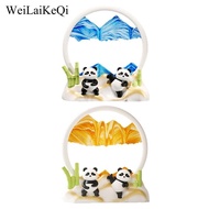 [WeiLaiKeQi] Moving Sand Art Picture 3D Dynamic Sand Art Liquid Motion Housewarming Gift