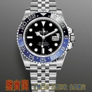 ROLEX 勞力士 格林尼治型 II GMT-MASTER II 126710BLNR-0002 國米圈 紀念型錶帶 藍黑圈 藍針 BATGIRL 名錶 手錶 腕錶