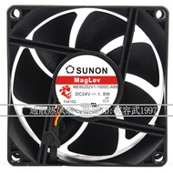 ME80252V1-1,000C-A99 Original SUNON Jianzhun 8025 24V 1.8W 8CM Silent Fan