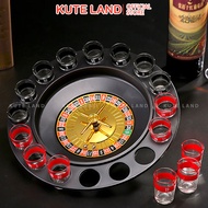 Đồ chơi ăn nhậu Drinking Roulette vòng quay uống rượu bia 16 ly Drinking Game