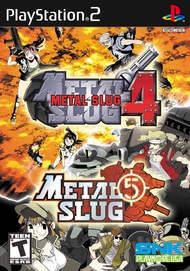 [PS2] Metal Slug 4 &amp; 5 (1 DISC) เกมเพลทู แผ่นก็อปปี้ไรท์ PS2 GAMES BURNED DVD-R DISC