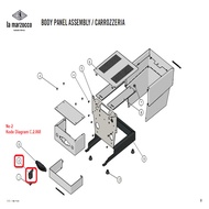 Original La Marzocco Linea Micra Paddle Handle