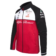 21 New F1 Racing Suit Alfa Romeo Team Jacket Jacket Sweatshirt Men's Autumn And Winter Thickened Clothes Kimi