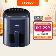 Gaabor Air Fryer Oil Free 8 Cooking Functions Simple Manual Control 4.5L/5L