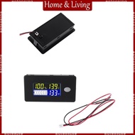 AOTO Digital  Capacity Tester Percentage Level Voltage Temperature Meter