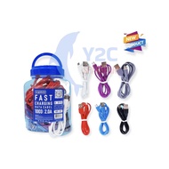 CABLE DATA VANVO VBT-312 MICRO USB FAST CHARGING QUALCOMM UNIVERSAL OPPO VIVO REALME SAMSUNG XIAOMI 