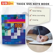 UG Note Book Thick 555 Mix Color Pocket Book Buku Nota 555 Buku Kecil