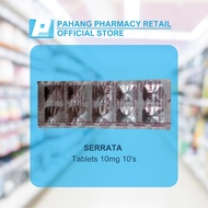 SERRATA tablets 10mg 10's (no box)