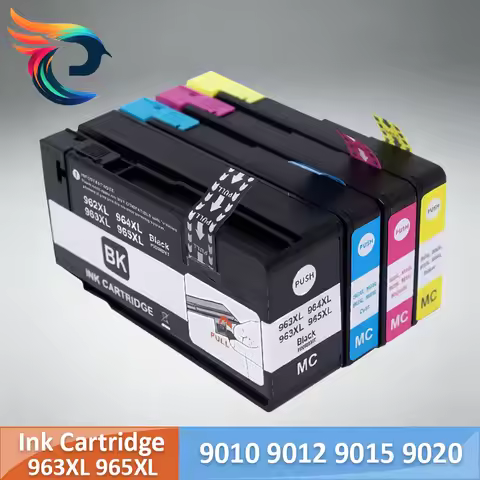 963XL 965XL 963 965 XL For HP963 HP965 Inkjet Ink Cartridge Compatible For HP OfficeJet Pro 9010 901