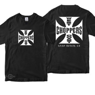 CHOPPERS T-shirt - LONG BEACH CA WEST COAST motorcycle t-shirt chopper street rider motor built up p