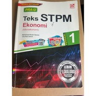Buku STPM Ekonomi (penggal 1). PRELOVE