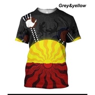 Men's Aboriginal Turtle Dot Art 3D T-Shirt - Indigenous Vertigo Hypnotic Vortex Print Short Tee