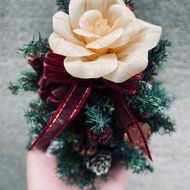 檜樂花松果聖誕樹