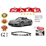 GB-STORE [100% ORIGINAL] Porsche 718 (982) Wiper, Wiper Blades, Car Windshield, Year 2016 – 2022