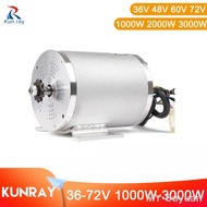 【hot】☽☬ Electric Brushless Motor 36V -72V 1000W 3000W for Go Kart Skateboard