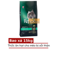 [BAO XÁ 15KG] Thức Ăn Cho Mèo Bị Sỏi Thận Reflex Plus - Reflex Plus Adult Cat Food Urinary Chicken -