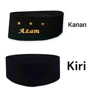Peci Songkok Hitam Anak Laki Laki Dan Dewasa Logo NU Custom Bordir Nama Bebas