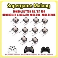 TOMBOL RB RT Button Xbox 360 Stick X Box 360 Button Controller Stick One Series