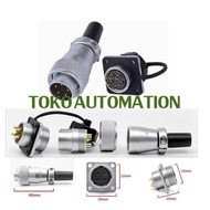 Waterproof Connector WS20 5 Pin 25A 500V Plug Socket Connector ST18 BIG Salle 