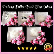 Dulang Hantaran Siap Gubah Pallet Coklat/Dulang Siap Gubah Murah/Hantaran/Siap Gubah/Pine Wood/ Pall