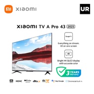 【NEW】Xiaomi TV | A Pro 43 Inch 2025 | 4K UHD | QLED Display | 60Hz | Google TV | Google Assistant Bu