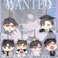 速发188男团简隋英动漫钥匙扣周边卡通书包挂件透明亚克力饰品188 men's group Jane Sui Ying animation key chain around20251106