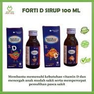 Forti D Syrup - Vitamin D - 400iu - 1000iu - Endurance Vitamins - Children's Vitamin D