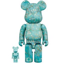 《潮流本舖》BE@RBRICK BEARBRICK 梵谷 杏花 杏花盛開 100% &amp; 400%