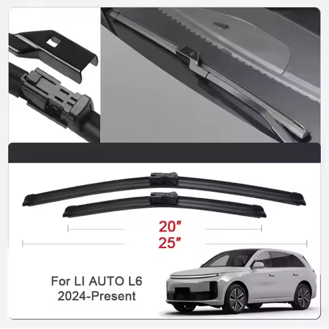 2PCS Car Wiper Blades for LI AUTO LIXIANG L6,L7,L8,L9,ONE Front Windscreen Windshield Double Rubber 