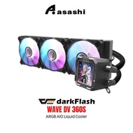 AIGO DarkFlash WAVE DV 360S ARGB (Black) AIO Liquid Cooler