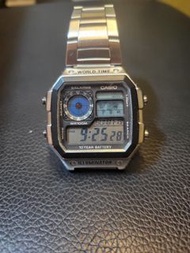 AE1200 Casio custom full steel