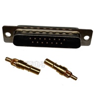 Coaxial Signal D-SUB17W2 Welding Wire Male Connector RF Signal D-SUB Welding Wire Type 15+2 Connecto