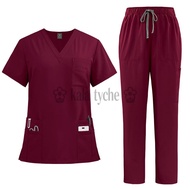 kala Doctor Nurse Work Uniform Surgical Clothing Hand-Washing Room Straight-Leg Pants Solid Color Su