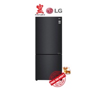 LG GB-B4059MT 2 Dr Fridge (NET 408L) Bottom Freezer - Matt Black 4 Tick